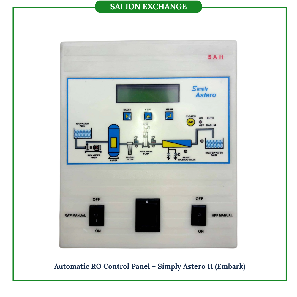 Automatic RO Control Panel – Simply Astero 11 (Embark)