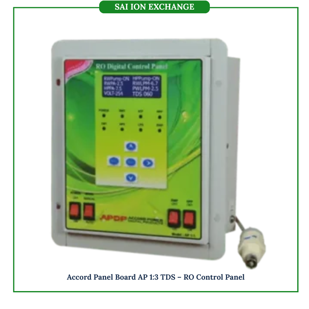 Accord Panel Board AP 1:3 TDS – RO Control Panel