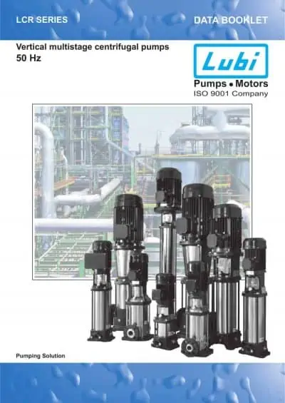 LUBI LCR High Pressure Pump - Single Phase - 2-13 - Image 3